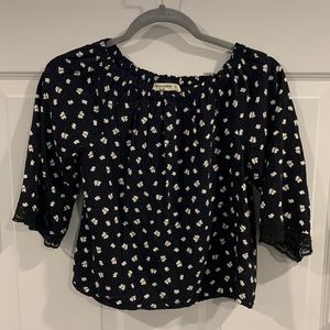 abercrombie kids flower top